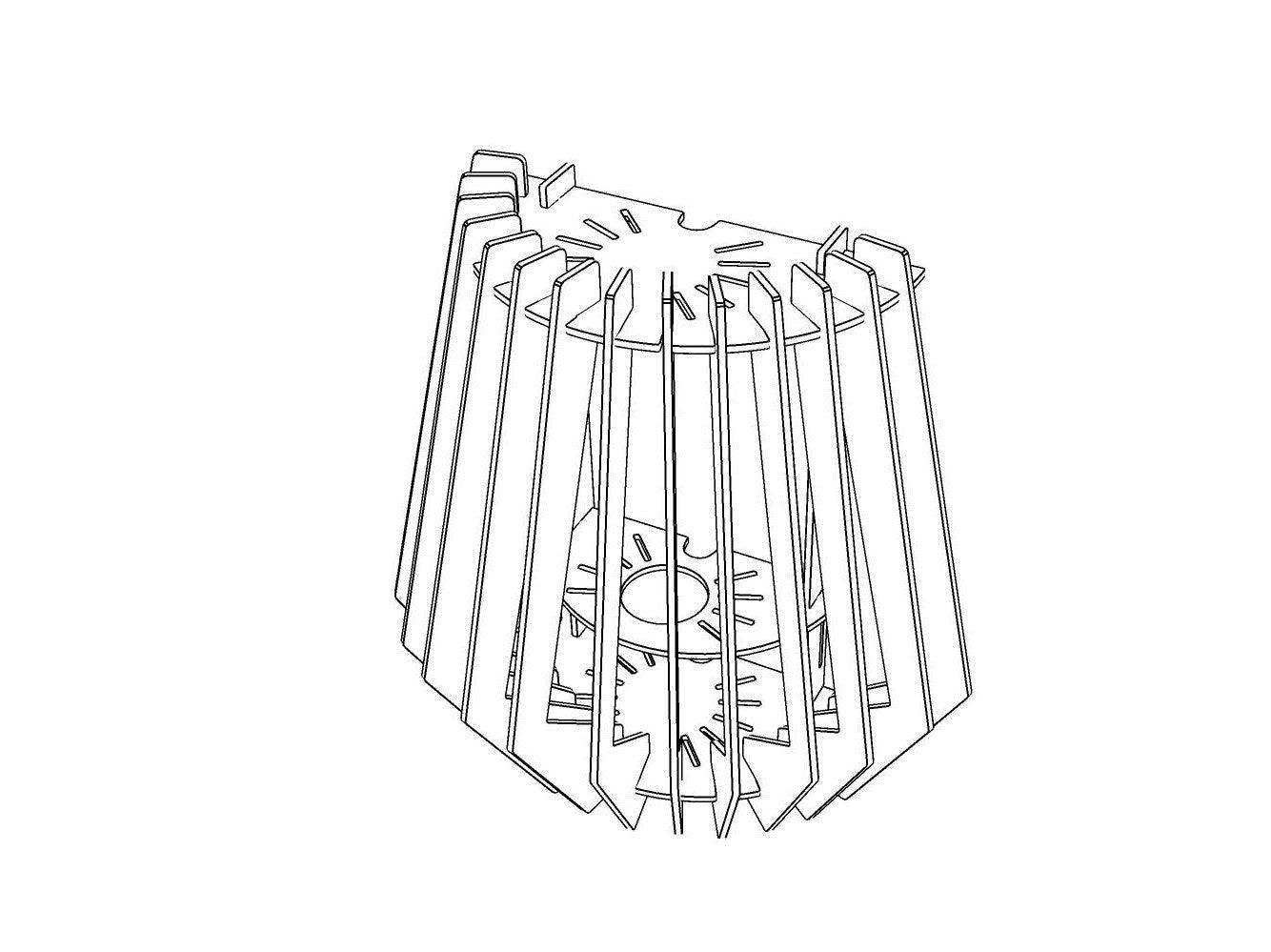 Prisma Baladeuse/applique en bois - Luminaire design - ILLUMIAA