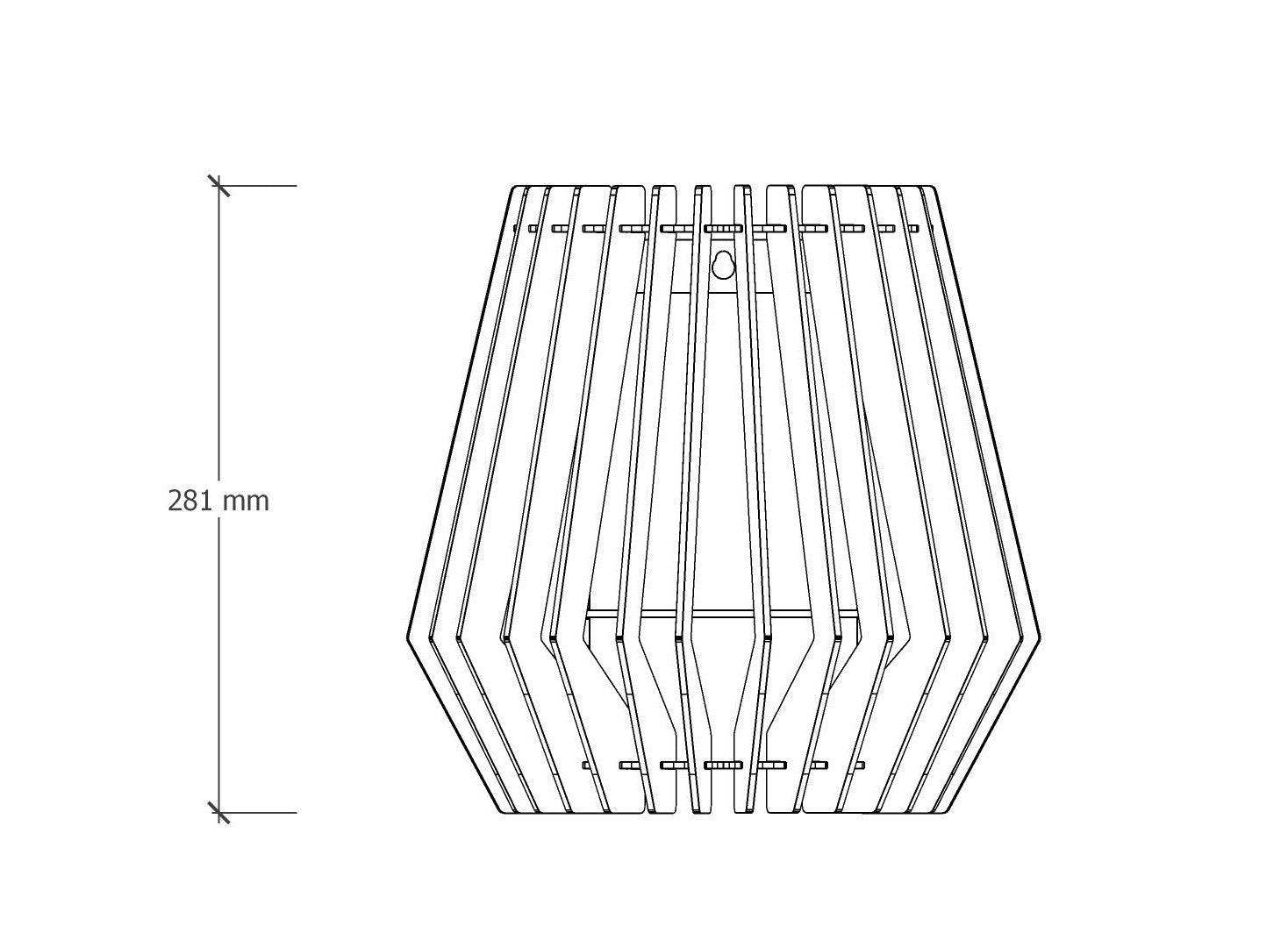 Prisma Baladeuse/applique en bois - Luminaire design - ILLUMIAA