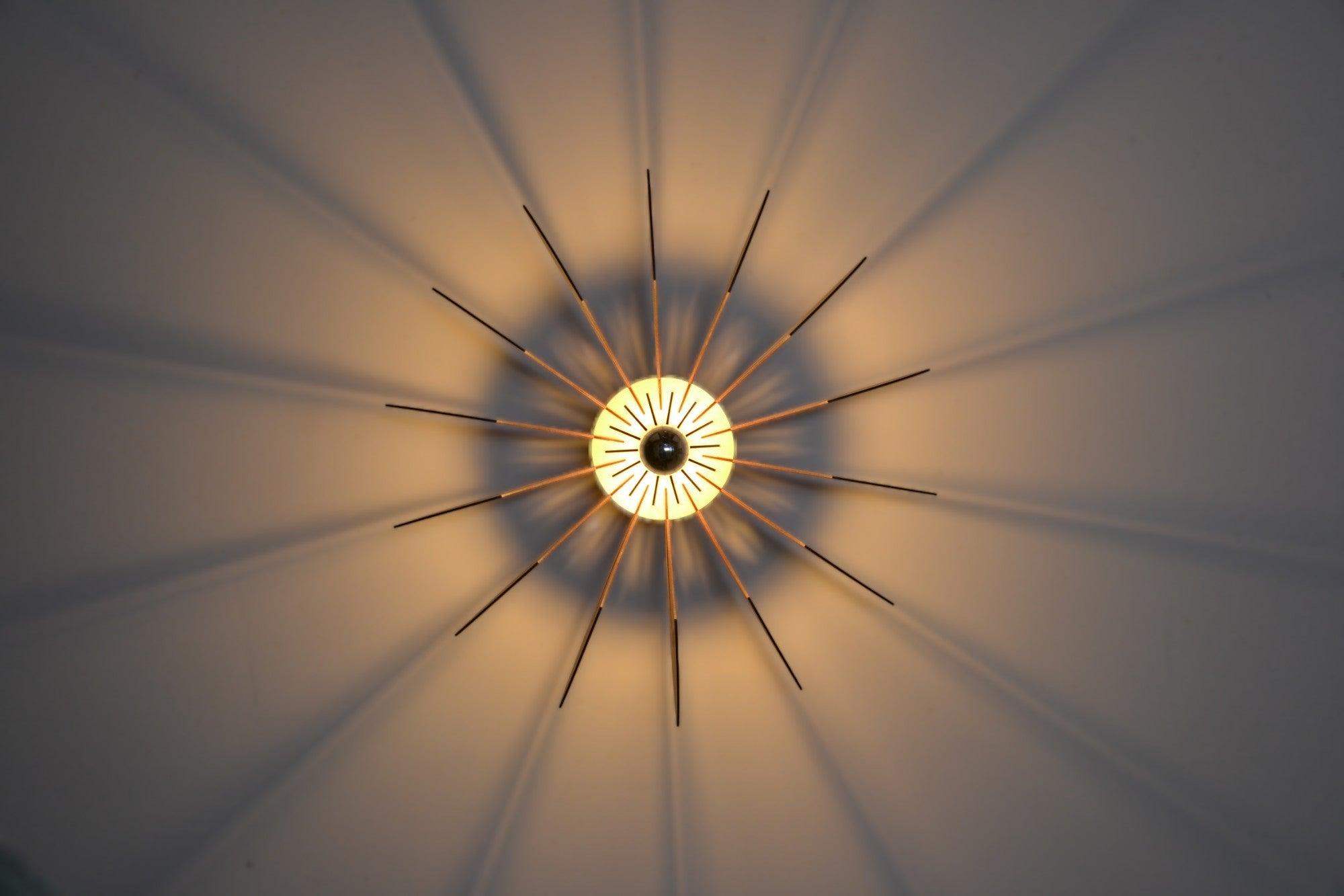 Lotéia Suspension en bois - Luminaire design - ILLUMIAA