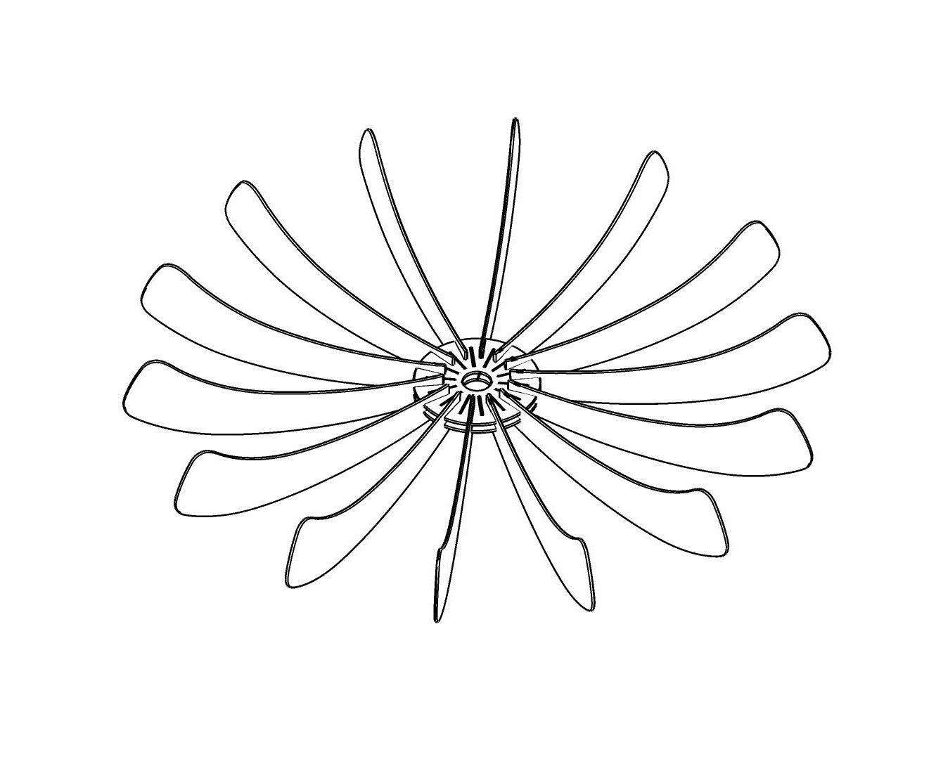 Auréa Suspension en bois - Luminaire design - ILLUMIAA
