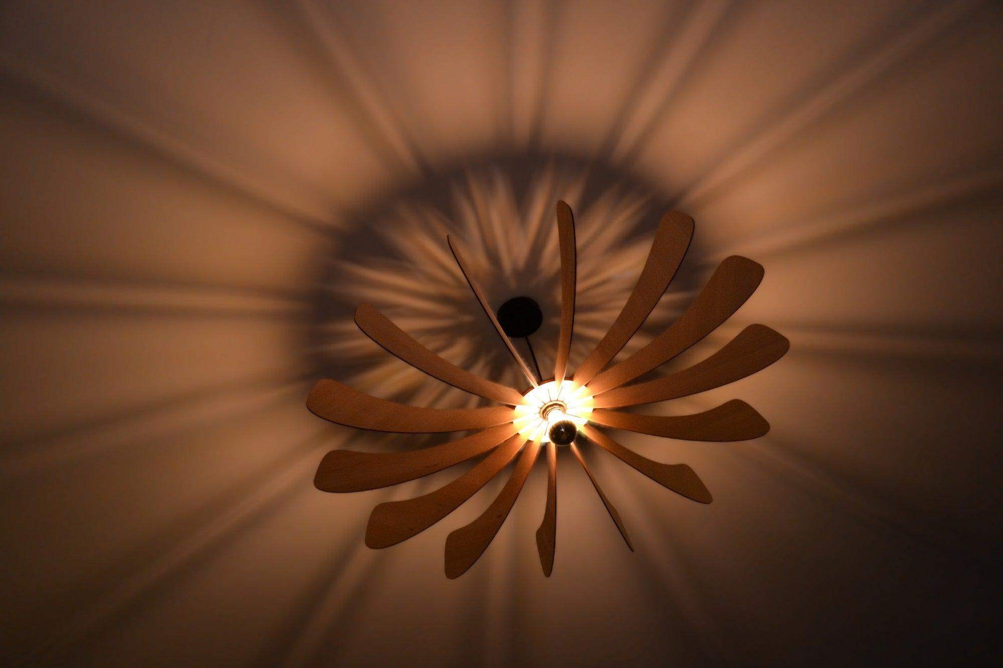Auréa Suspension en bois - Luminaire design - ILLUMIAA