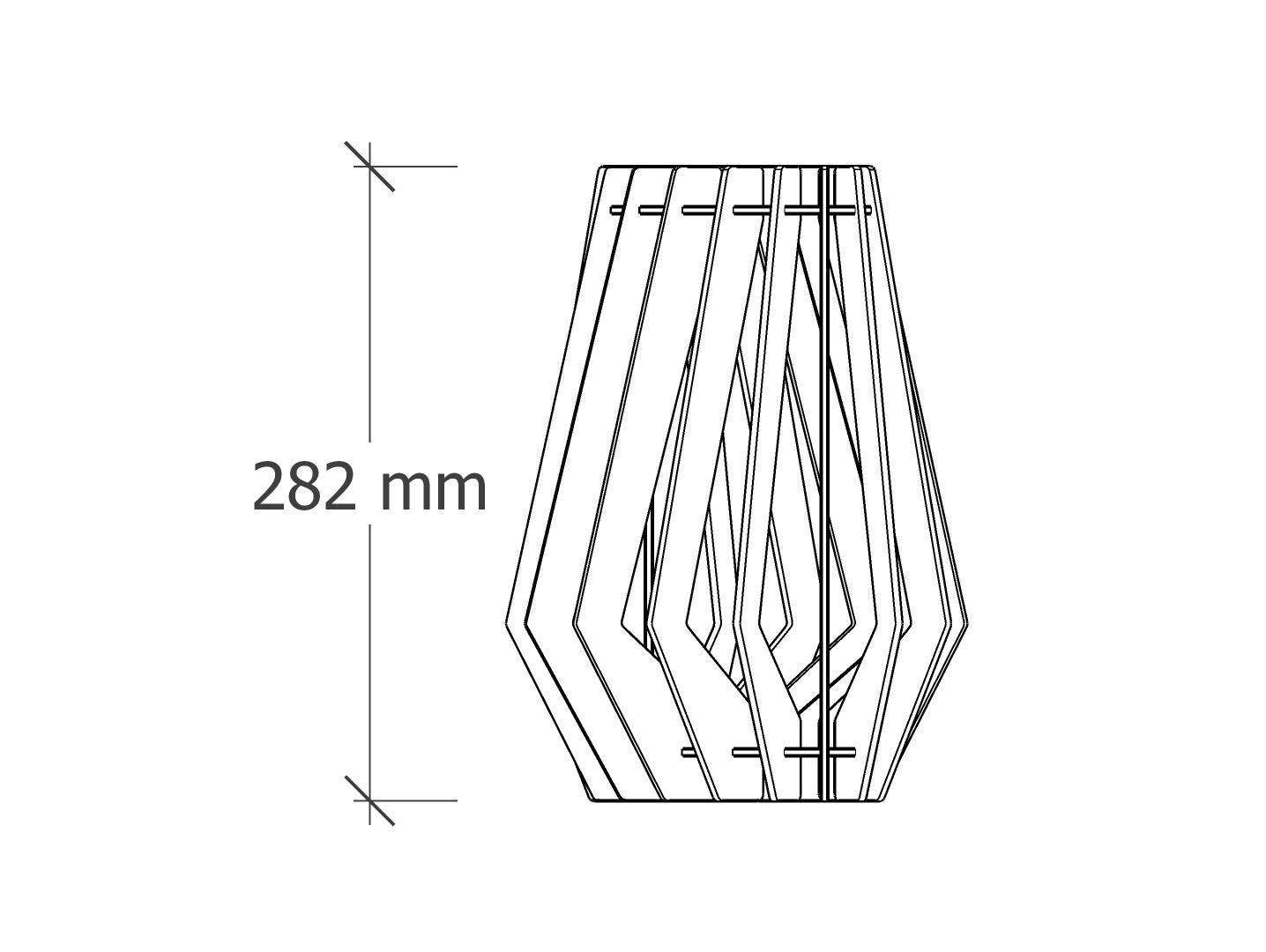 Prisma Suspension en bois - Luminaire design - ILLUMIAA