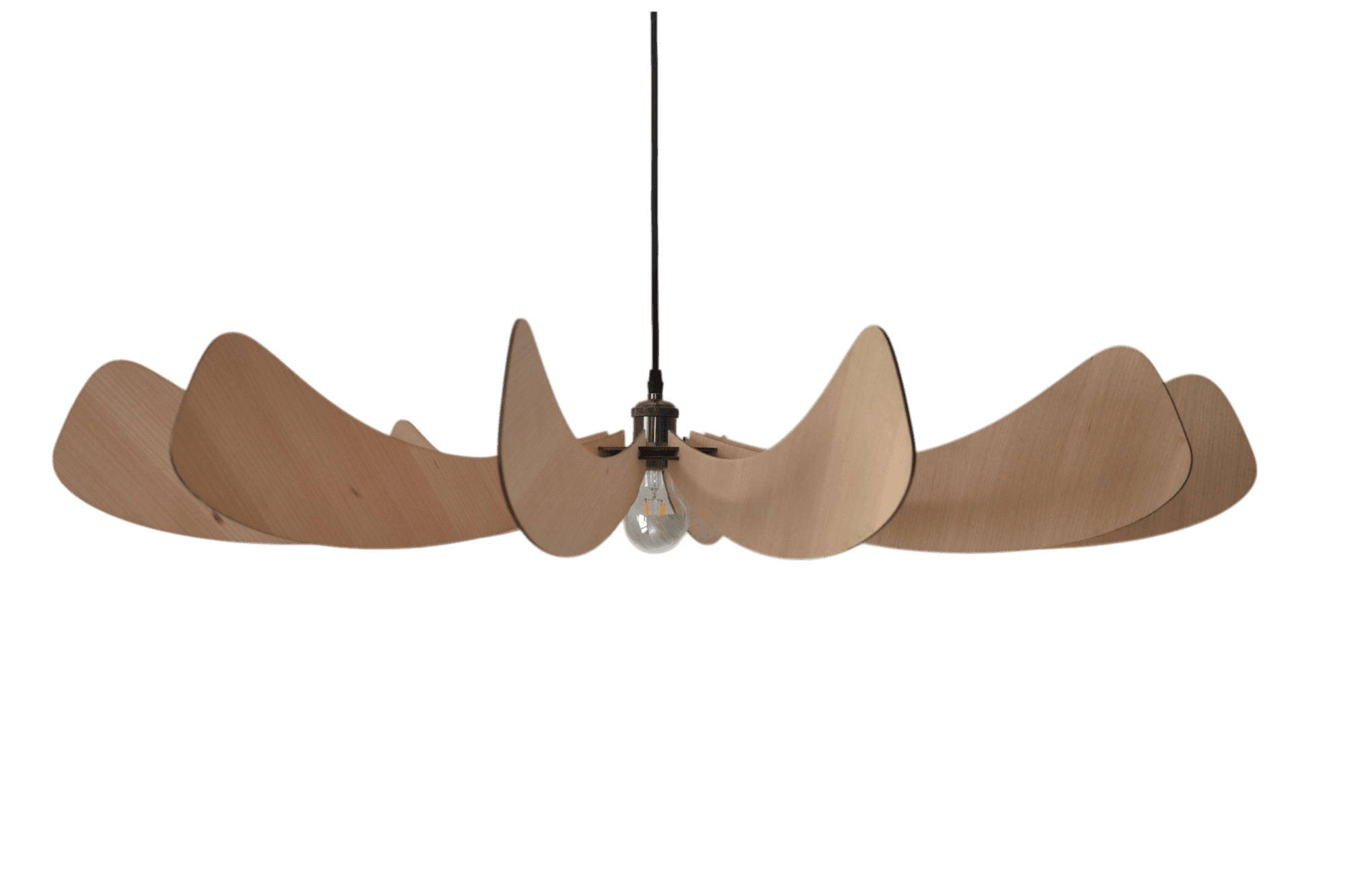 Auréa Suspension en bois - Luminaire design - ILLUMIAA
