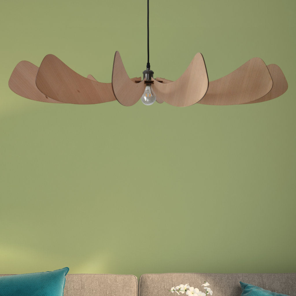 Auréa Suspension en bois - Luminaire design - ILLUMIAA