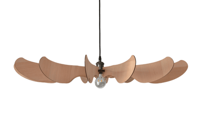 Libéla Suspension en bois - Luminaire design - ILLUMIAA
