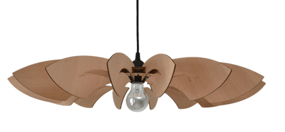 Lotéia Suspension en bois - Luminaire design - ILLUMIAA