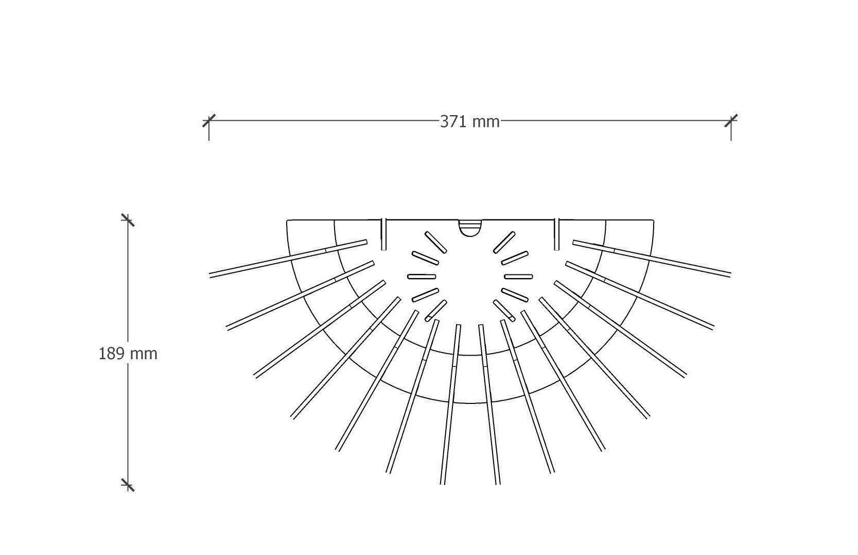 Arcéon Baladeuse/applique en bois - Luminaire design - ILLUMIAA