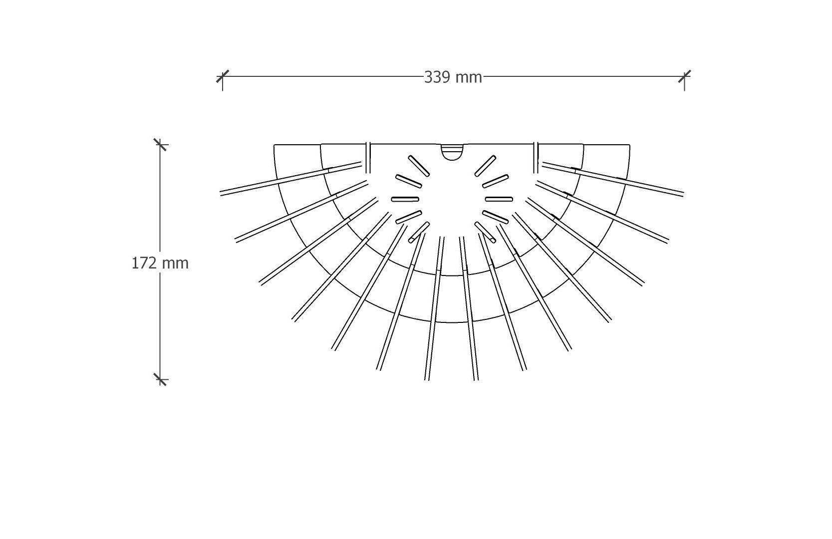 Flamma Baladeuse/applique en bois - Luminaire design - ILLUMIAA