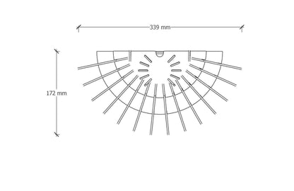 Flamma Baladeuse/applique en bois - Luminaire design - ILLUMIAA