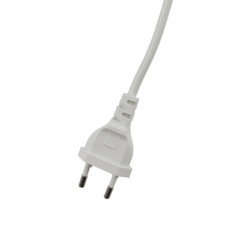 Douille E27 avec cordon blanc, interrupteur et prise (CORDON LONG 3.38m) - ILLUMIAA