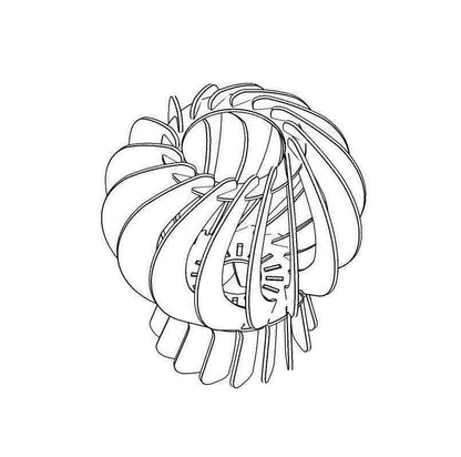 Lunéa Lampe à poser en bois - Luminaire design - ILLUMIAA
