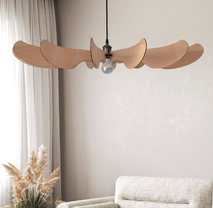 Libéla Suspension en bois - Luminaire design - ILLUMIAA