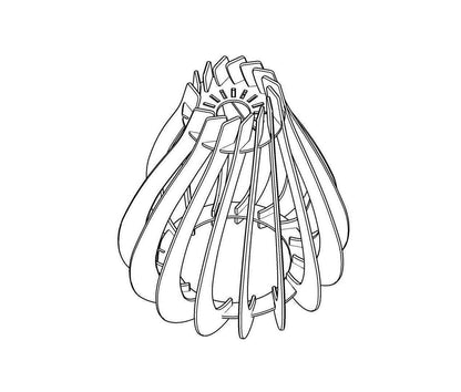 Flamma Suspension en bois - Luminaire design - ILLUMIAA
