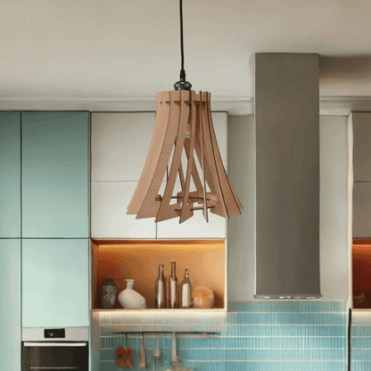 Arcéon Suspension en bois - Luminaire design - ILLUMIAA
